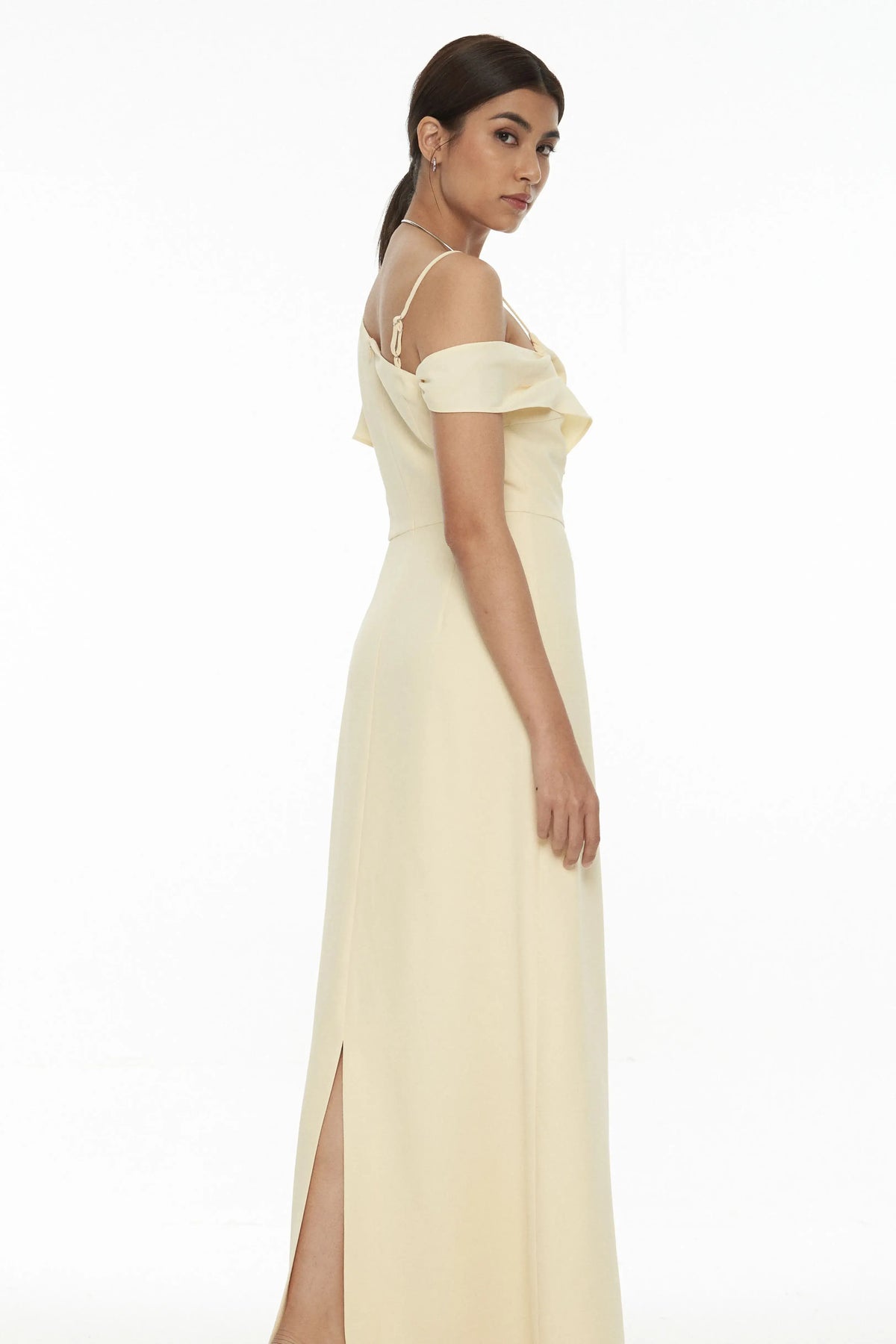 Delphine Dress - Butter Yellow