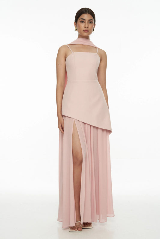 Sabine Dress - Misty Rose