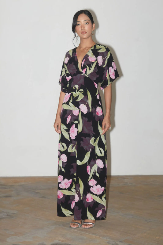 Primrose Short Sleeves Dress - AMARA