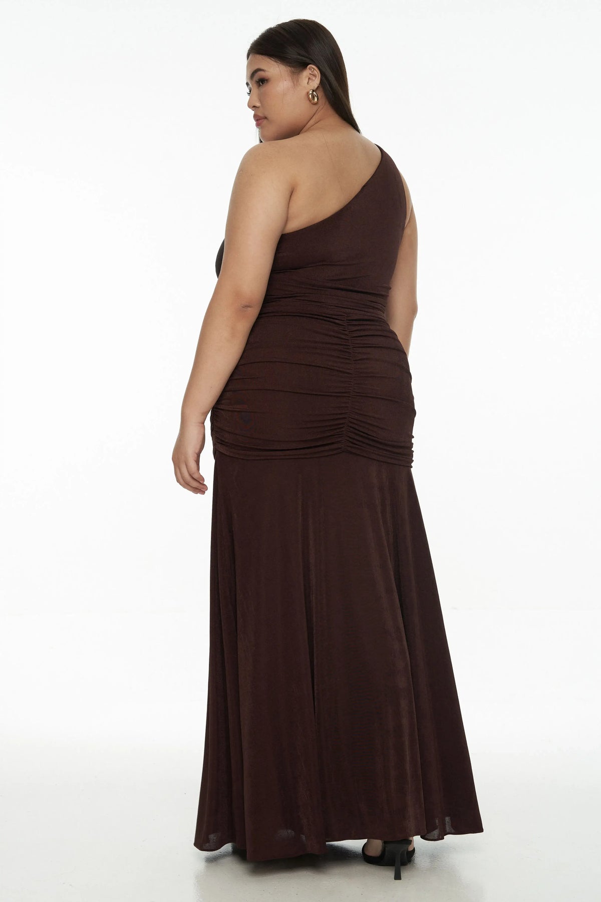Rhea Dress - Dark Brown