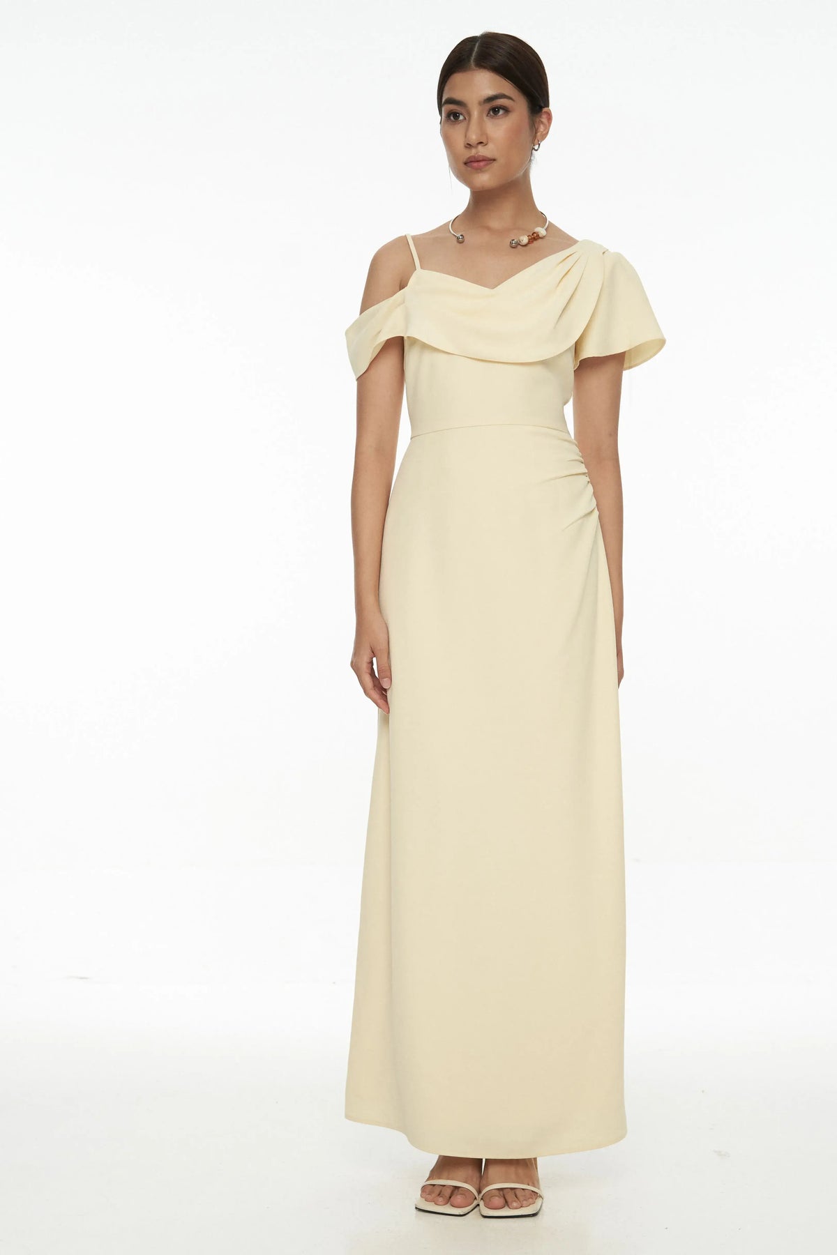 Delphine Dress - Butter Yellow