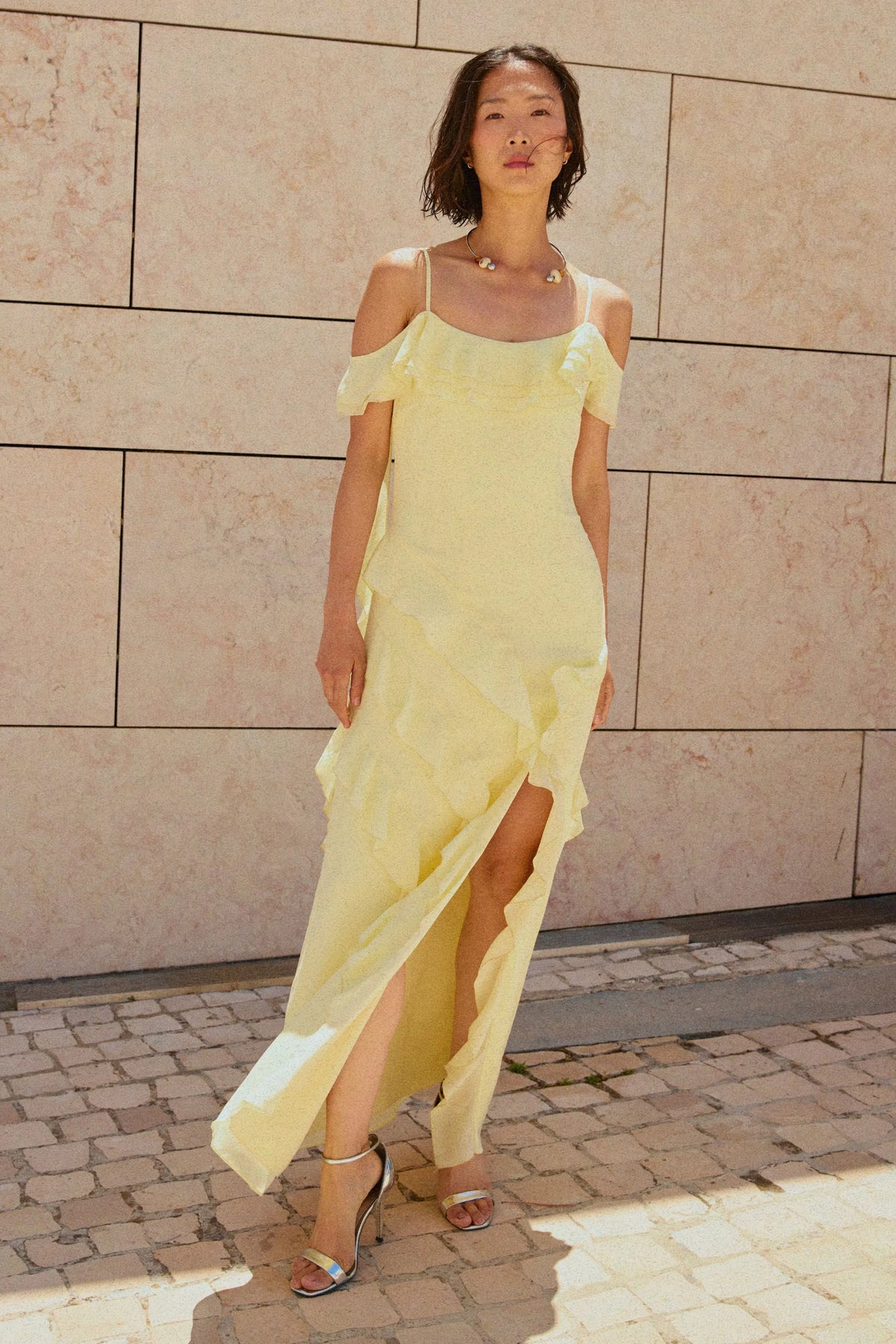 Marisol Dress - Butter Yellow