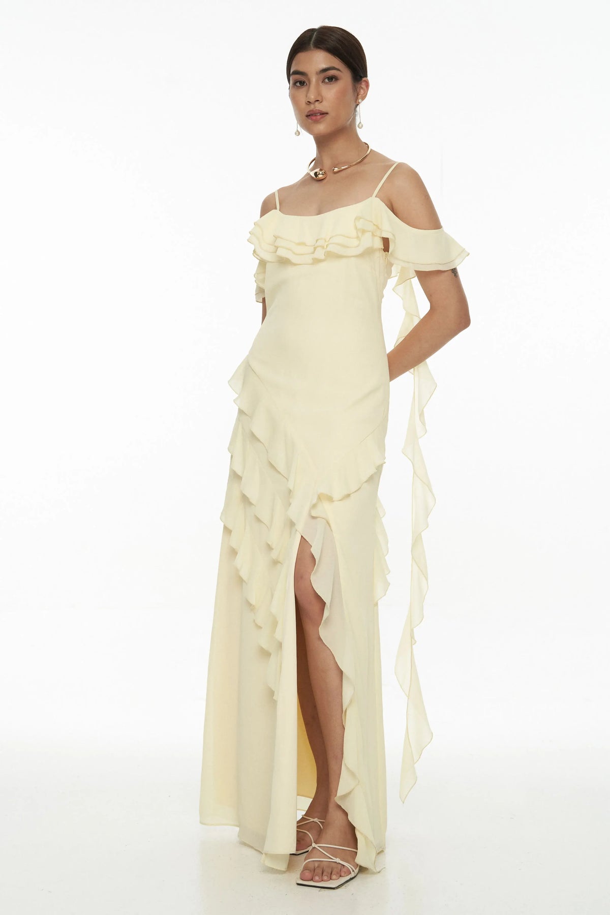 Marisol Dress - Butter Yellow