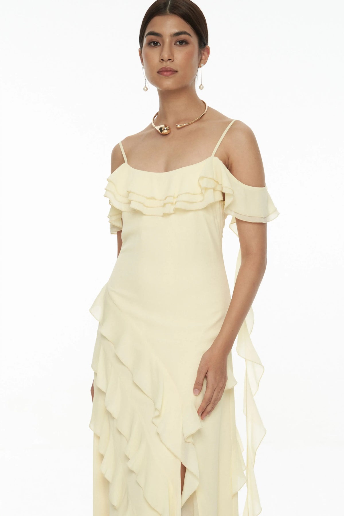 Marisol Dress - Butter Yellow